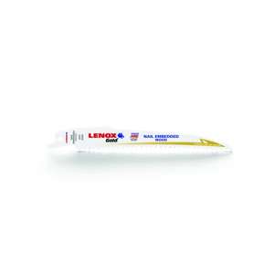 Lenox-21066414GR ทอง®ไฟฟ้าโค้ง™ใบเลื่อยแบบลูกสูบสำหรับใบมีด82472210668โลหะ-EAN และแผ่นตัด - Product Image 2