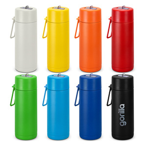 Nouvelle tasse à eau en acier inoxydable 304, tasse à double usage, portable pour l'extérieur, tasse isotherme avec cordon de transport - Product Image 1