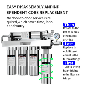 <span class=keywords><strong>Depuratore</strong></span> d'<span class=keywords><strong>Acqua</strong></span> a Ultrafiltrazione in Acciaio Inox a 5 Stadi con Display Digitale, Filtro per <span class=keywords><strong>Acqua</strong></span> <span class=keywords><strong>del</strong></span> <span class=keywords><strong>Rubinetto</strong></span> Domestico e da Cucina - Product Image 4