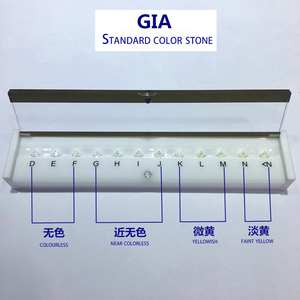 Ensemble de cartes de diamants et de pierres précieuses <span class=keywords><strong>D</strong></span> à N 2025, taille et forme des diamants CZ, ensemble de classement et <span class=keywords><strong>d</strong></span>'<span class=keywords><strong>identification</strong></span> des couleurs des diamants, bijoux - Product Image 4