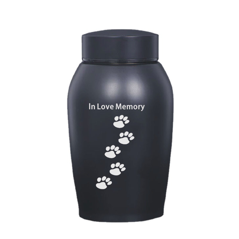 Honor Custom Laser Engraving Stainless Steel Pet Urn Memorial for Dogs and Cats