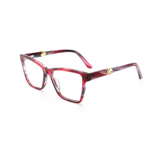 Montures optiques élégantes en acétate, style œil de chat, fines, tendance, de haute qualité, fiables, uniques, de créateur, anti-lumière bleue, pour les voyages et la vie quotidienne - Product Image 5