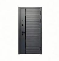 Porte de sécurité blindée turque de luxe en acier, avec serrure multipoints, anti-effraction, pour entrée principale, finition de surface personnalisée