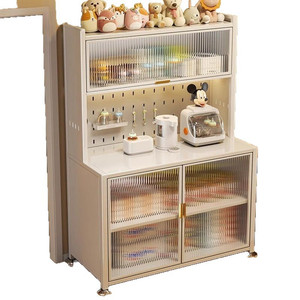 Credenza da Cucina a Piantana, Mobile Contenitore Multistrato in Legno, Arredamento Moderno per Sala da Pranzo - Product Image 4