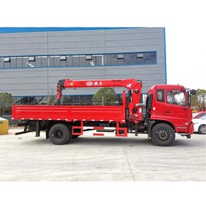 Grúa Montada en Camión Dongfeng 4x2 de 8 Toneladas con Pluma Telescópica, Precio de Fábrica - Product Image 4