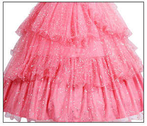 Ecowalson Wicked Glinda vestido para <span class=keywords><strong>adultos</strong></span> Rosa Glinda Cosplay disfraz vestido Halloween baile fiesta espectáculo para mujer fiesta traje - Product Image 6