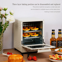 Four électrique pour la pâtisserie à domicile, four à gâteaux de bureau multifonctionnel de grande capacité, transfrontalier