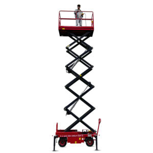 ลิฟต์ยกกรรไกรแบบแมนนวล6เมตรประหยัดพื้นที่ผ่านการรับรอง CE พร้อมความจุ507ปอนด์สำหรับแพลตฟอร์มการทำงานทางอากาศ - Product Image 3