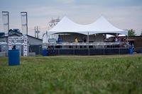 Carpa de Techo Alto Personalizada de 20x30 pies con Estructura de Aluminio, Refugio Exterior Resistente a la Intemperie para Bodas y Eventos