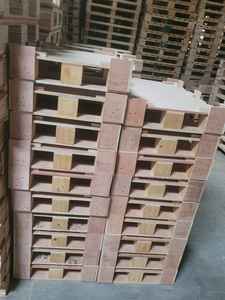 Palettes industrielles recyclables de feuillus à 4 voies pour des industries de fret d'entreposage de fabrication de stockage d'expédition sûre - Product Image 2