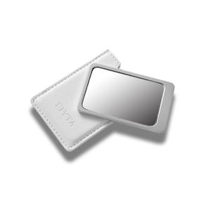 Fashion Modern Vanity Rhinestone Diamond Crystal Metal Compact Mirror Makeup - Product Image 1