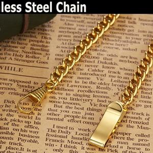 Montre de poche 45 mm personnalisable, rétro, avec fond transparent, automatique, mécanique, avec chaîne de ceinture en acier inoxydable - Product Image 5