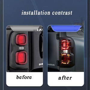 Cubierta de luz trasera de coche para haval H9 2024 2025 2026 protector de lámpara trasera embellecedores accesorios de automóvil modificar molduras - Product Image 2