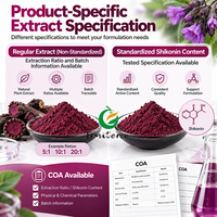 Ekstrak Akar Arnebia Fruiterco Bubuk Bahan Baku Botani untuk Formulasi Perawatan Kulit Kosmetik