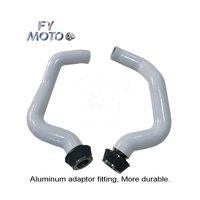 Kit de manguera de inducción de aire frío gris para BMW M8 M5 F90 F91 F92 F93 18-22 6ply 7MM de espesor