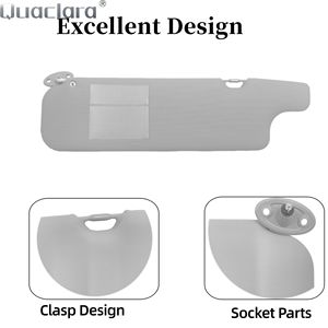 Pare-soleil de voiture Quaclara de haute qualité pour Toyota 7431060240A0 pour <span class=keywords><strong>Land</strong></span> <span class=keywords><strong>Cruiser</strong></span> Pickup 70 Series 1988-2007 - Product Image 3