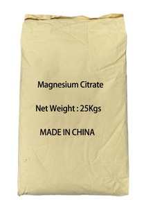 All'ingrosso integratori alimentari alla rinfusa additivi naturali vitalità calma anidra CAS 7779-25-1 citrato di magnesio in polvere - Product Image 2