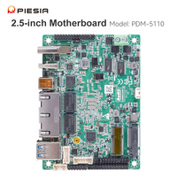 Piesia 2.5 pouces X86 ordinateur à carte unique SBC 12th Gen N150 N100 N300 2 Lan 2 * Com DDR5 8GB 1 * HD/DP 1 * carte mère Pico Itx TYPE-C