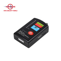 Vodasafe Anti-Spy RF-signaaldetector voor draadloze afluisterapparaten, verborgen camera's, 3G 2100 verbeterde detectie 50MHz-6GHz