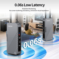Kit émetteur-récepteur sans fil HD MI 4K 30Hz, transmission vidéo longue portée 500m depuis un reflex numérique, un ordinateur portable, une box TV, une PS4 vers un téléviseur/projecteur