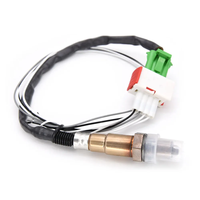 Jauge numérique de rapport air-carburant 52 mm 20:1~10:1, capteur d'oxygène O2 à bande étroite, compteur AFR compatible avec les moteurs 12V, support de jauge pour voiture