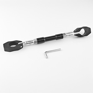 Barre stabilisatrice de guidon de moto Qiangye, extension renforcée noire pour modification de vélo - Product Image 4