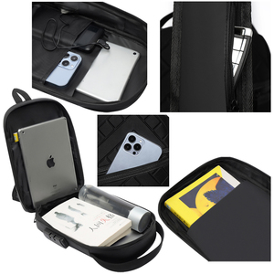 Marsupio impermeabile antifurto a tracolla da uomo borsa a tracolla a tracolla borsa a tracolla da uomo - Product Image 2
