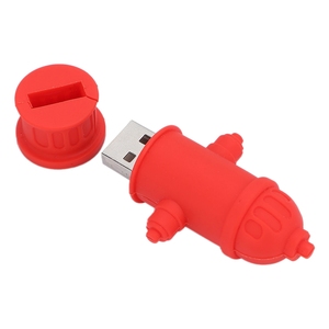 Clé USB Hydrant de Pompiers Cartoon 2.0 1 Go 2 Go 4 Go 8 Go 16 Go 32 Go 3.0, Clé USB Cadeau d'Affaires avec Logo Personnalisé - Product Image 5