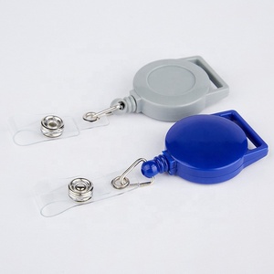 25mm Longe Rétractable Badge Bobine avec Vinyle En Plastique ID Sangle <span class=keywords><strong>Yoyo</strong></span> Cou Corde Porte-Badge Clip En Gros - Product Image 4