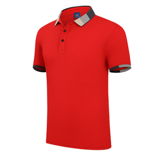 เสื้อยืดคอโปโลยี่ห้อสุดหรู,เสื้อโลโก้ออกแบบได้เองสีดำสำหรับใส่ไปยิม - Product Image 1
