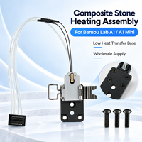 Bloc chauffant composite en pierre à faible conductivité thermique 380°C pour imprimante 3D, unité Hotend pour Bambu Lab A1/A1 Mini - Vente en gros