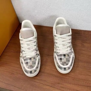 Zapatillas de Hombre de Alta Calidad, de Cuero Genuino de Lujo, Transpirables, con Cordones, para Caminar, Casuales, con Masaje, Antideslizantes, a la Moda - Product Image 3