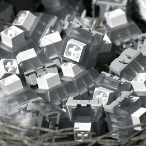 Interrupteurs mécaniques Kailh BOX White Switches, interrupteurs de <span class=keywords><strong>clavier</strong></span>, clics tactiles, étanches IP56 avec guide de lumière pour claviers de jeu RGB - Product Image 5