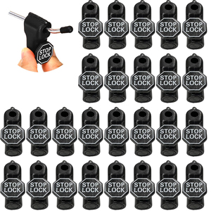 EAS Plastic Anti-Theft <b>Security</b> Stop Hook Locks with Stop <b>Sign</b> for Retail Display - Product Image 5