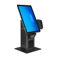 Terminal de point de vente tactile en libre-service EDOBBO de 21 pouces, efficace pour la commande et le paiement en restaurant