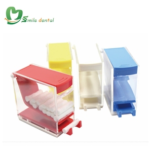 Distributeur de rouleaux de coton dentaire Type de presse en plastique - Product Image 3
