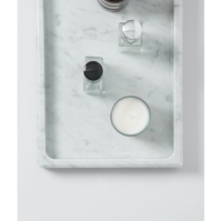 SH STONE Marbre Homewares Marbre Naturel Présentoir À Bijoux Service Salle De Bains Plateau Personnalisé Décor À La Maison Rectangle Vert Marbre Plateaux