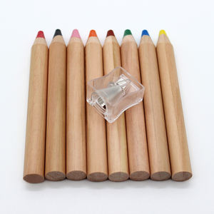 Crayons géants <span class=keywords><strong>Woody</strong></span> 6 8 12 24 48 couleurs de dessin Crayons de couleur à l'eau épais avec pinceau et <span class=keywords><strong>taille</strong></span>-<span class=keywords><strong>crayon</strong></span> - Product Image 4