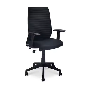 Elegante accesorio para espacio de trabajo que mejora el nivel de comodidad Thames Neo, silla elevadora de tela con respaldo alto, diseño moderno para espacios de trabajo - Product Image 1