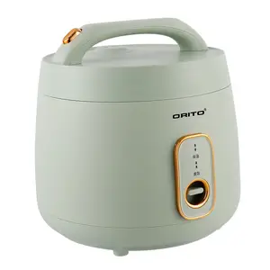 ORITO New Arrival Multiple Capacity 1.0L 1.2L 1.8L 2.2L Deluxe Rice Cooker with Plastic Colorful Shell Prevent Scalding