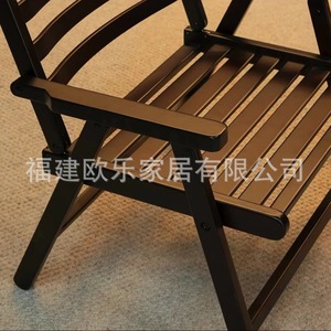 Folding chairs, stools, outdoor balcony bamboo and solid wood portable fishing stools, household small <b>tables</b> and chairs, - Product Image 3
