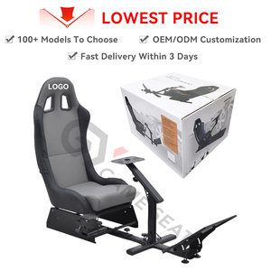 GY026 ODM OEM Diversified Cheap Racing Chair Gaming Simulator Driving Full Set <span class=keywords><strong>Cockpit</strong></span> para Thrustmaster T300RS,TX Racingwheel,PC - Product Image 3
