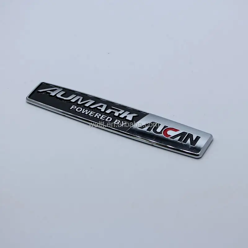 Custom Chrome ABS Car Badge Sticker Automobile Sticker Design