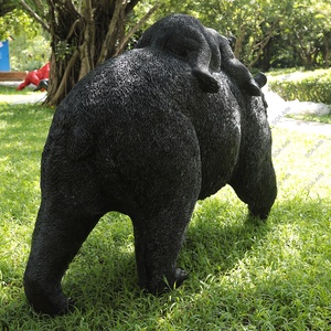Sculpture Moderne en Métal pour Jardin, Sculpture Commerciale de Grande Taille, Sculpture d'Hôtel, Animal Personnalisé en Fibre de Verre, Acier Inoxydable, <span class=keywords><strong>Résine</strong></span> Extérieure - Product Image 4