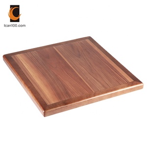 Résistant Aux rayures En Bois <span class=keywords><strong>Massif</strong></span> Mariage Dîner <span class=keywords><strong>Noyer</strong></span> Table À Manger Supérieure - Product Image 1