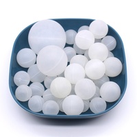 Boule flottante creuse en plastique Nanxiang Boule creuse en plastique Sphères creuses en plastique de qualité de l'eau purifiée à vendre