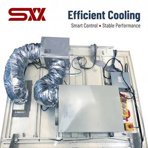 Climatiseur d'ascenseur intégré 1HP/1.5HP, unité compacte pour la ventilation des cabines de fret, climatiseur d'ascenseur NQ-R-25 / NQ-EC-A0210W avec un système de refroidissement - Product Image 2