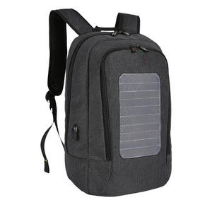 Custom High Quality Solar Charge <b>Anti</b> <b>Theft</b> Waterproof Business Computer Laptop <b>Backpack</b> With Solar Panels <b>Backpack</b> - Product Image 1
