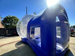 Globe de neige gonflable festif avec lumières LED pour <span class=keywords><strong>les</strong></span> locations de <span class=keywords><strong>vacances</strong></span> d'hiver - Product Image 3