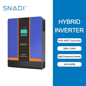 10 kW lai biến tần di động tiết kiệm năng lượng 10KVA hệ thống năng lượng mặt trời với bộ điều khiển MPPT dự phòng đầy đủ - Product Image 3